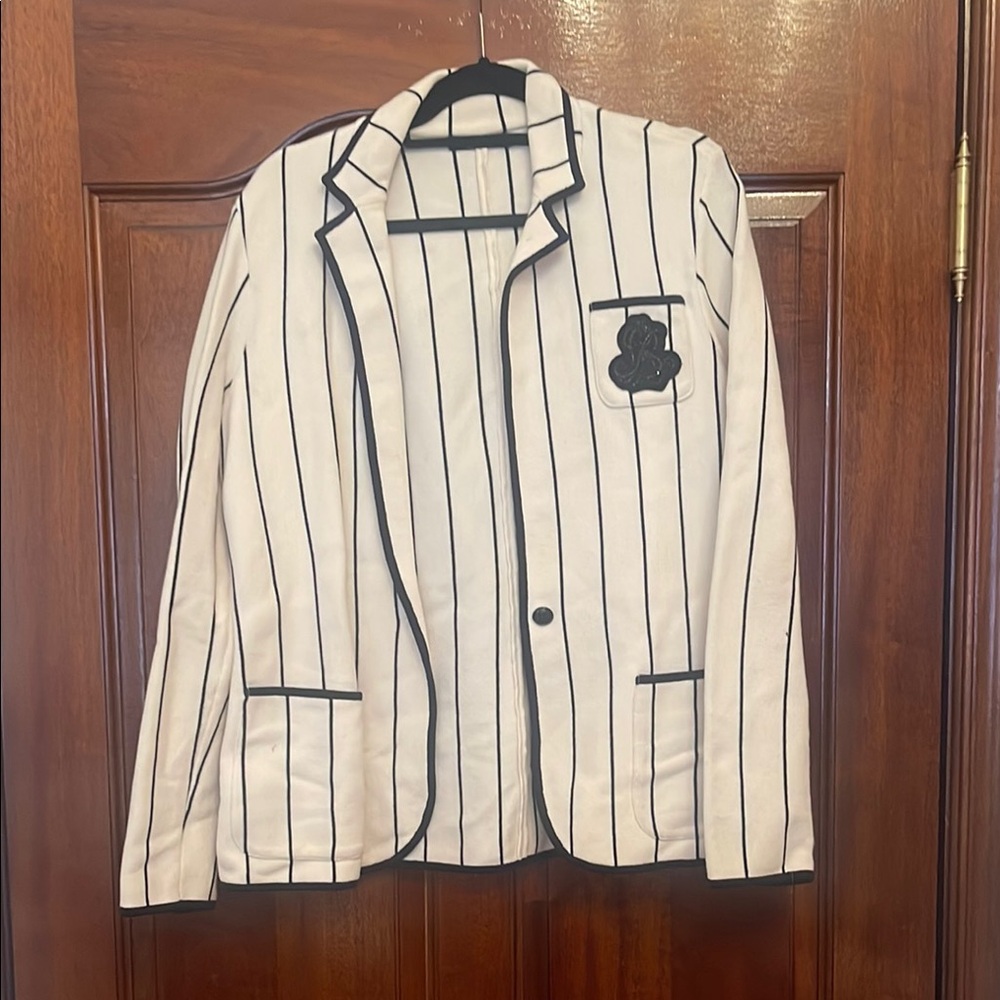 Ralph Lauren Black and White Cardigan Sweater